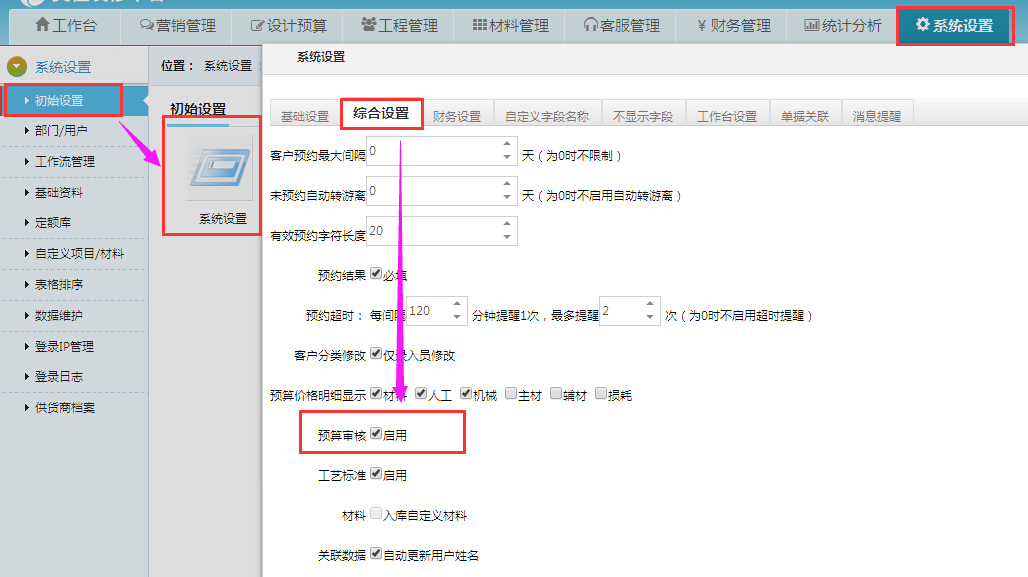 設(shè)計預(yù)算上線：預(yù)算審核
